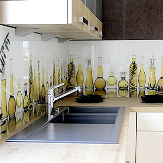 Der Küchentreff - Individuelle Glasrückwände oder -platten mit Ihrem Motiv, wir machen es möglich!